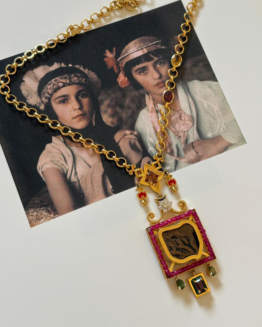 Coin pendant - Mahbub Ali Khan
