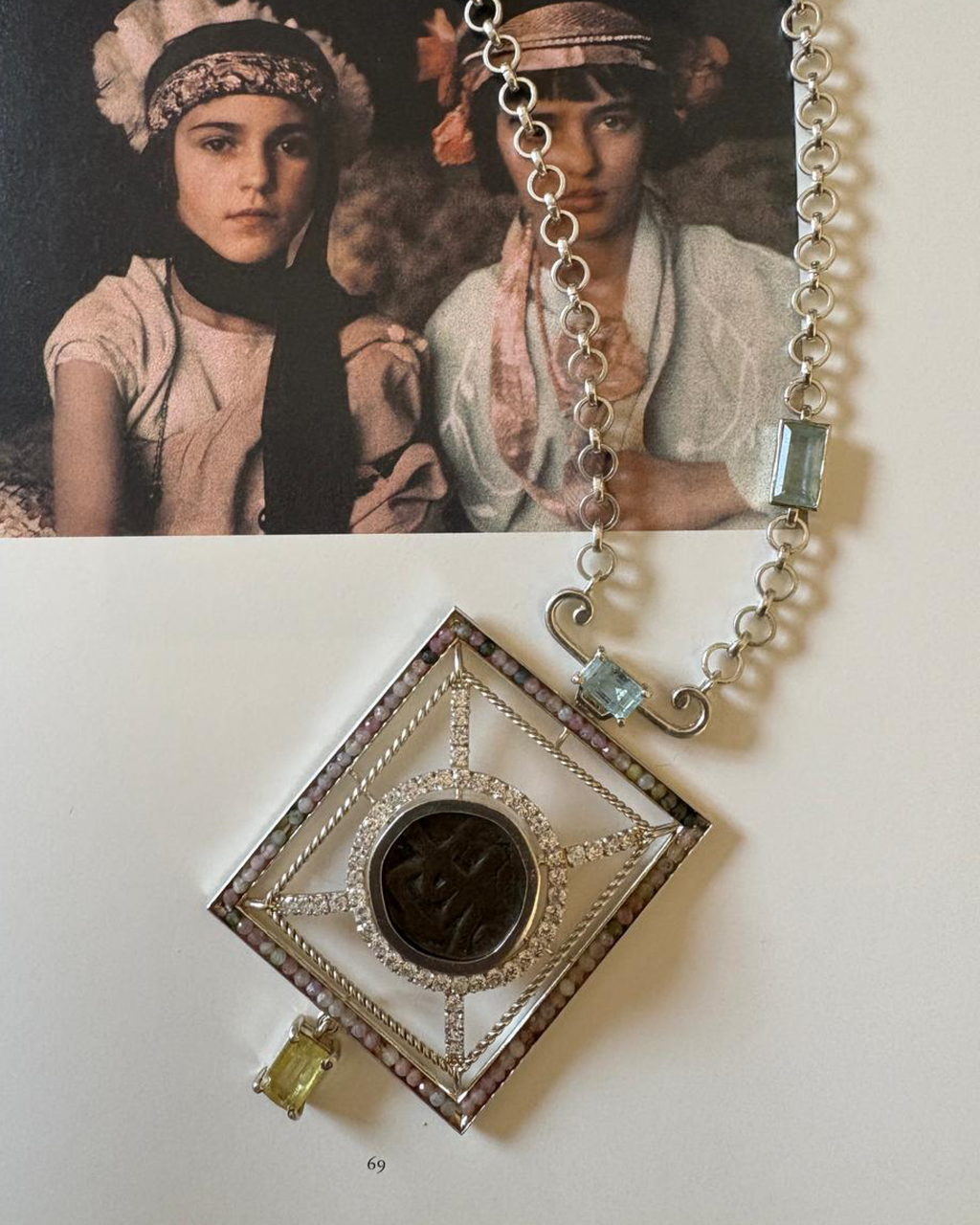 Coin pendant - Muhammad Shah